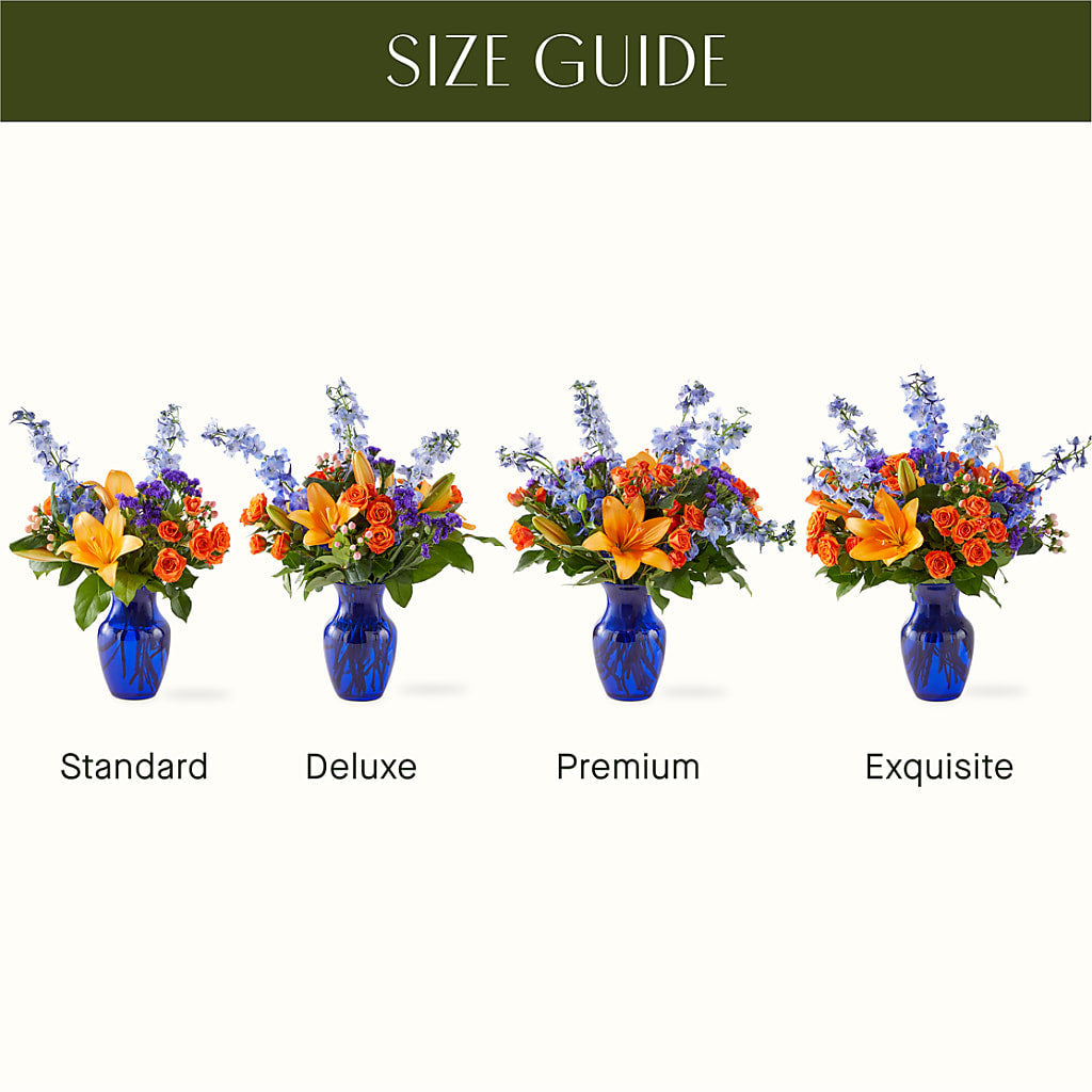 Radiant Citrus Bouquet – Serenity Floral, Lake Geneva WI