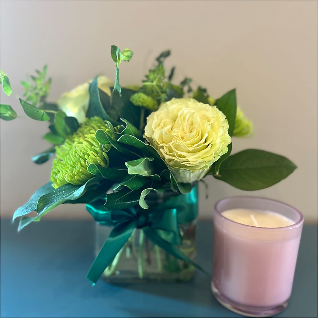 Emerald Forest Bouquet – Serenity Floral, Lake Geneva WI