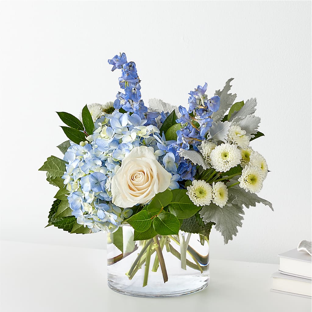 Clear Skies Bouquet – Serenity Floral, Lake Geneva WI