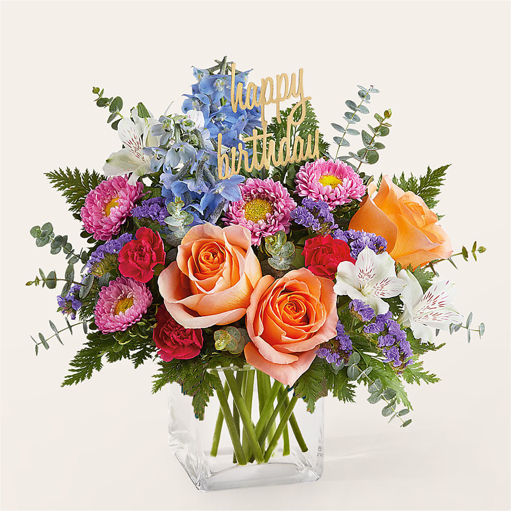 Birthday Bash Bouquet – Serenity Floral, Lake Geneva WI
