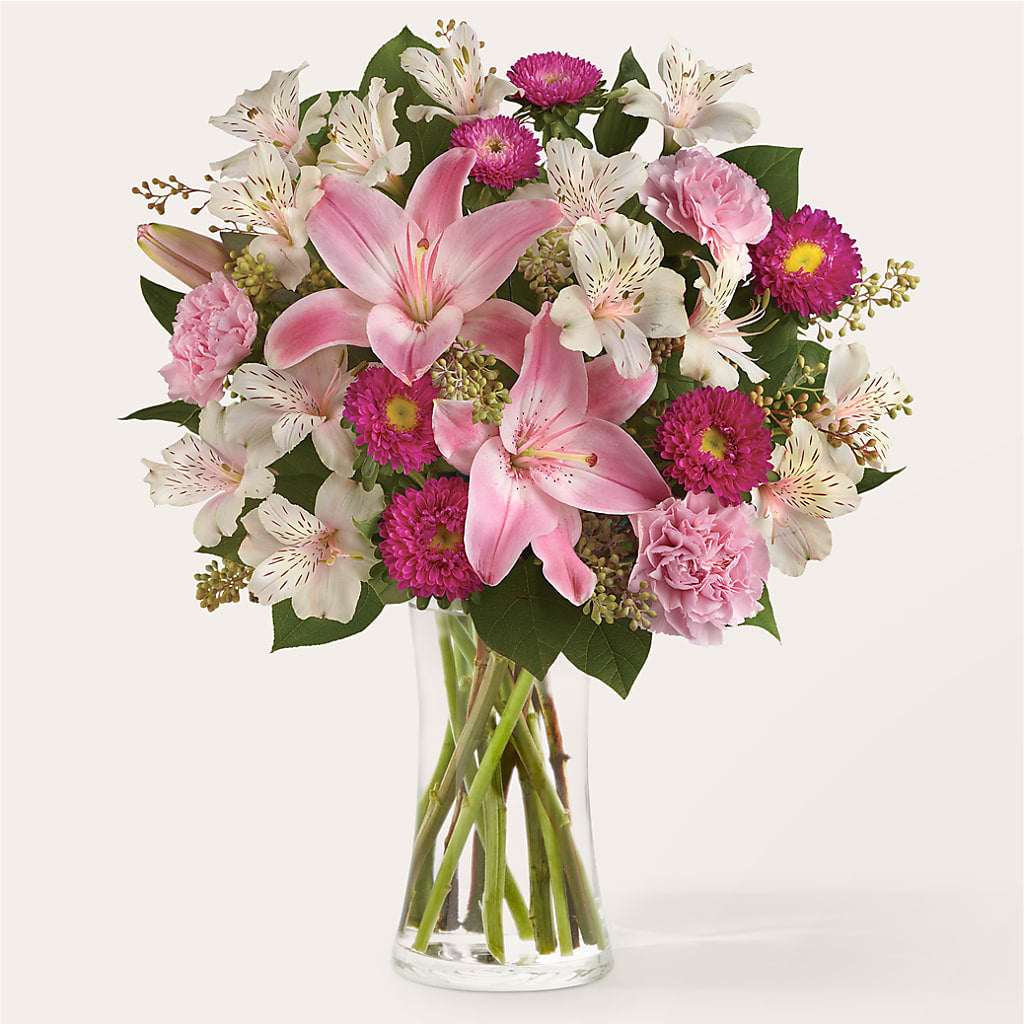 Feeling Fuchsia Bouquet – Serenity Floral, Lake Geneva WI