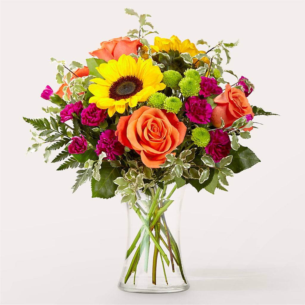 Warmth & Light Bouquet – Serenity Floral, Lake Geneva WI