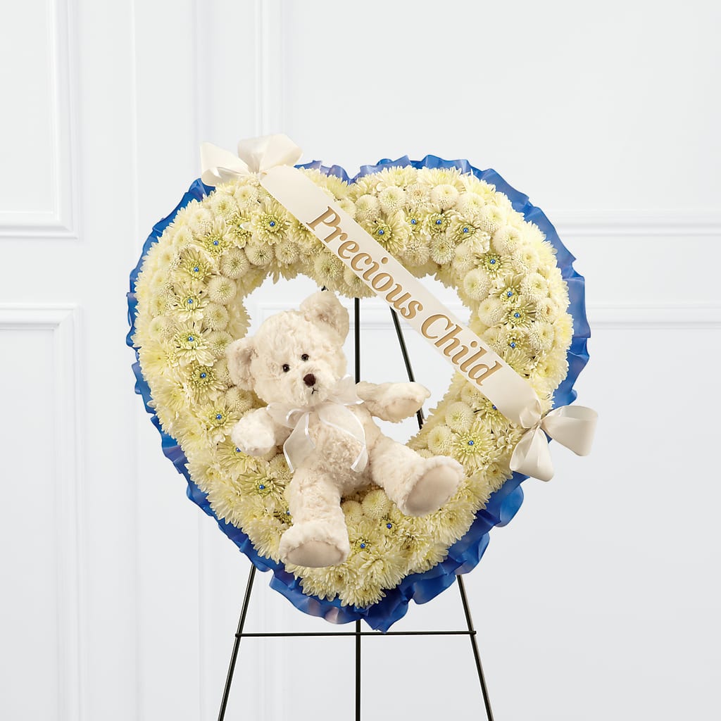 Precious Child Standing Heart – Serenity Floral, Lake Geneva WI