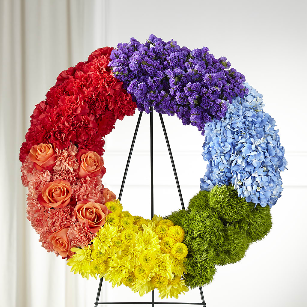 Circle of Love Wreath – Serenity Floral, Lake Geneva WI