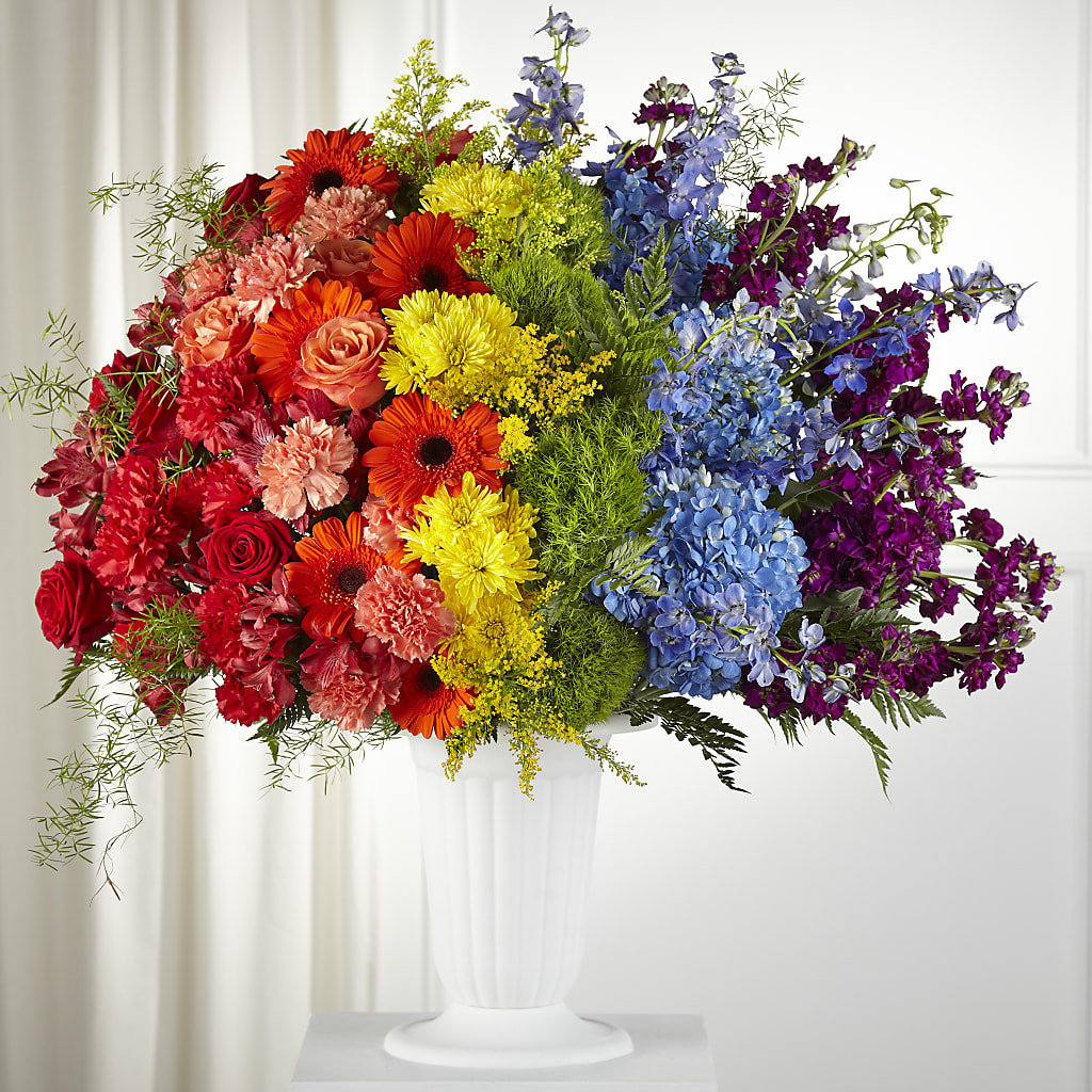 Pride & Unity Arrangement – Serenity Floral, Lake Geneva WI