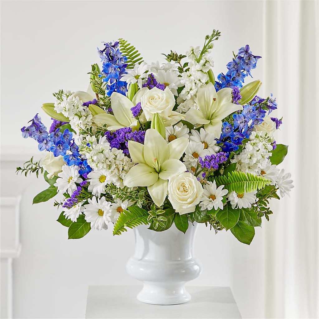 Expressions of Hope Urn Arrangement – Serenity Floral, Lake Geneva WI