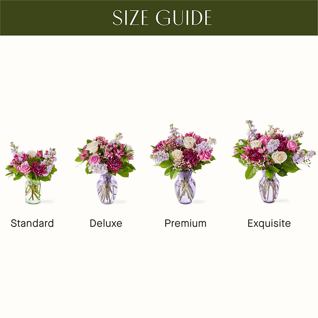 Amethyst Dreams Bouquet – Serenity Floral, Lake Geneva WI