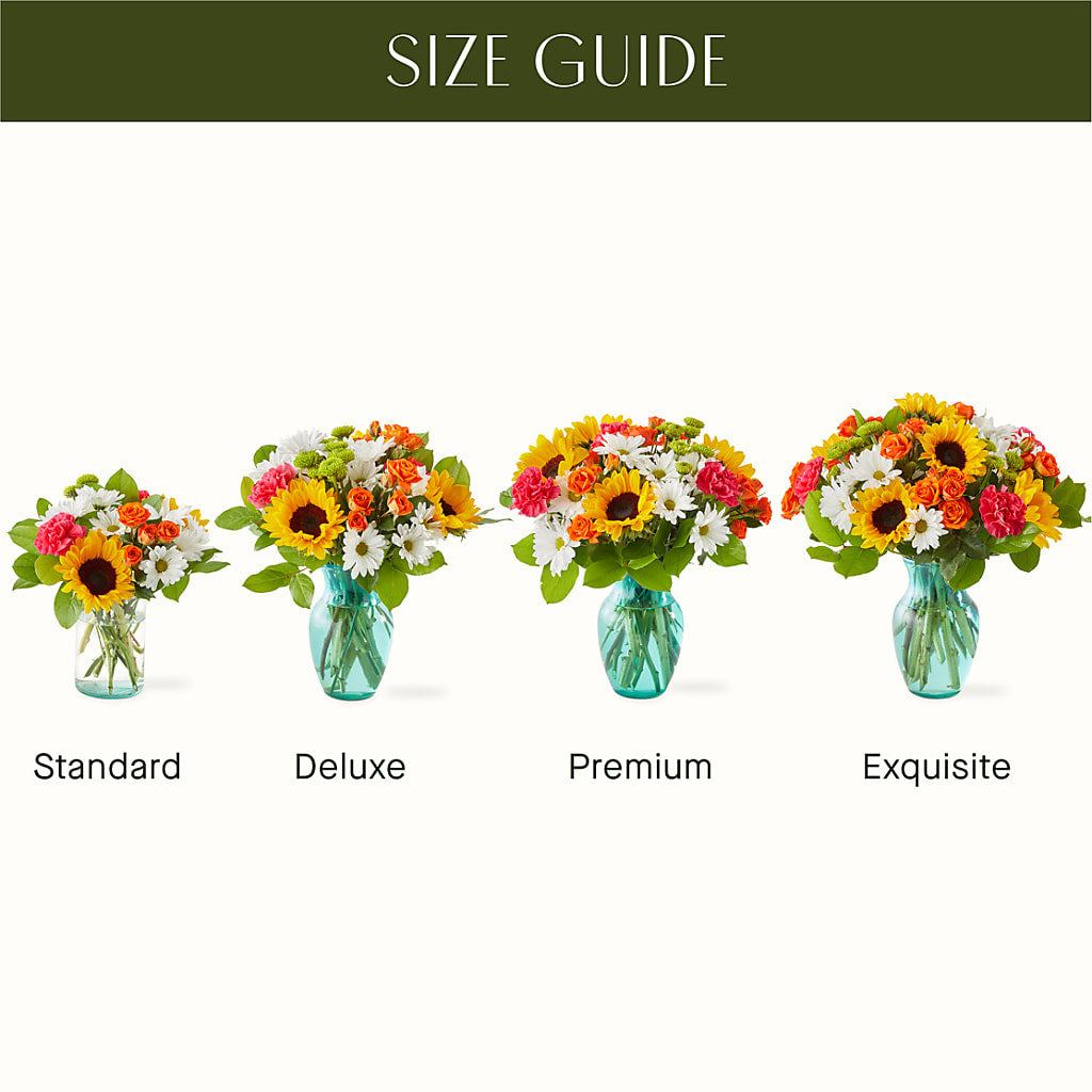 Sun-drenched Blooms Bouquet – Serenity Floral, Lake Geneva WI