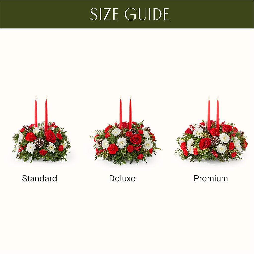 Holiday Soiree Centerpiece – Serenity Floral, Lake Geneva WI