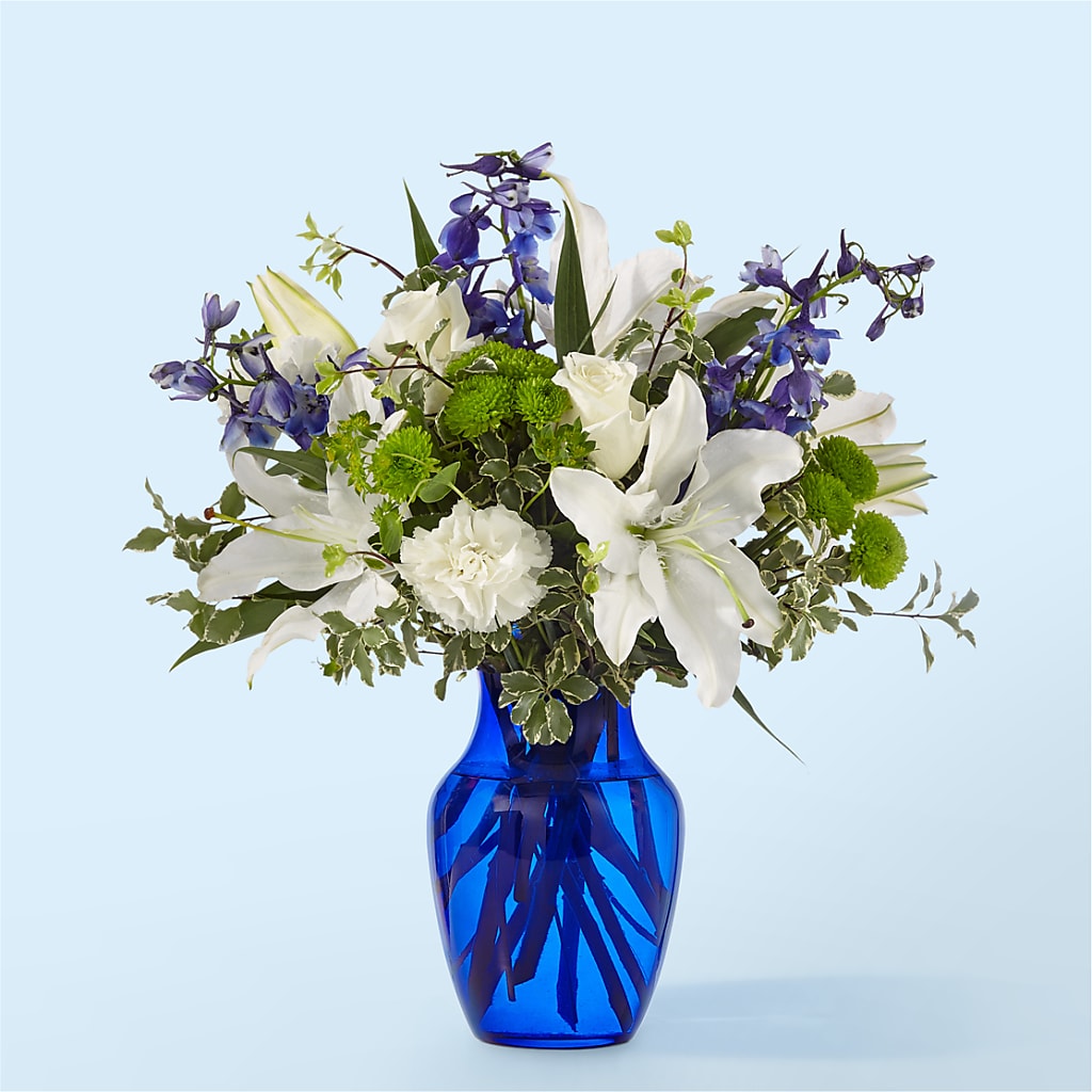 Santorini Bouquet – Serenity Floral, Lake Geneva WI