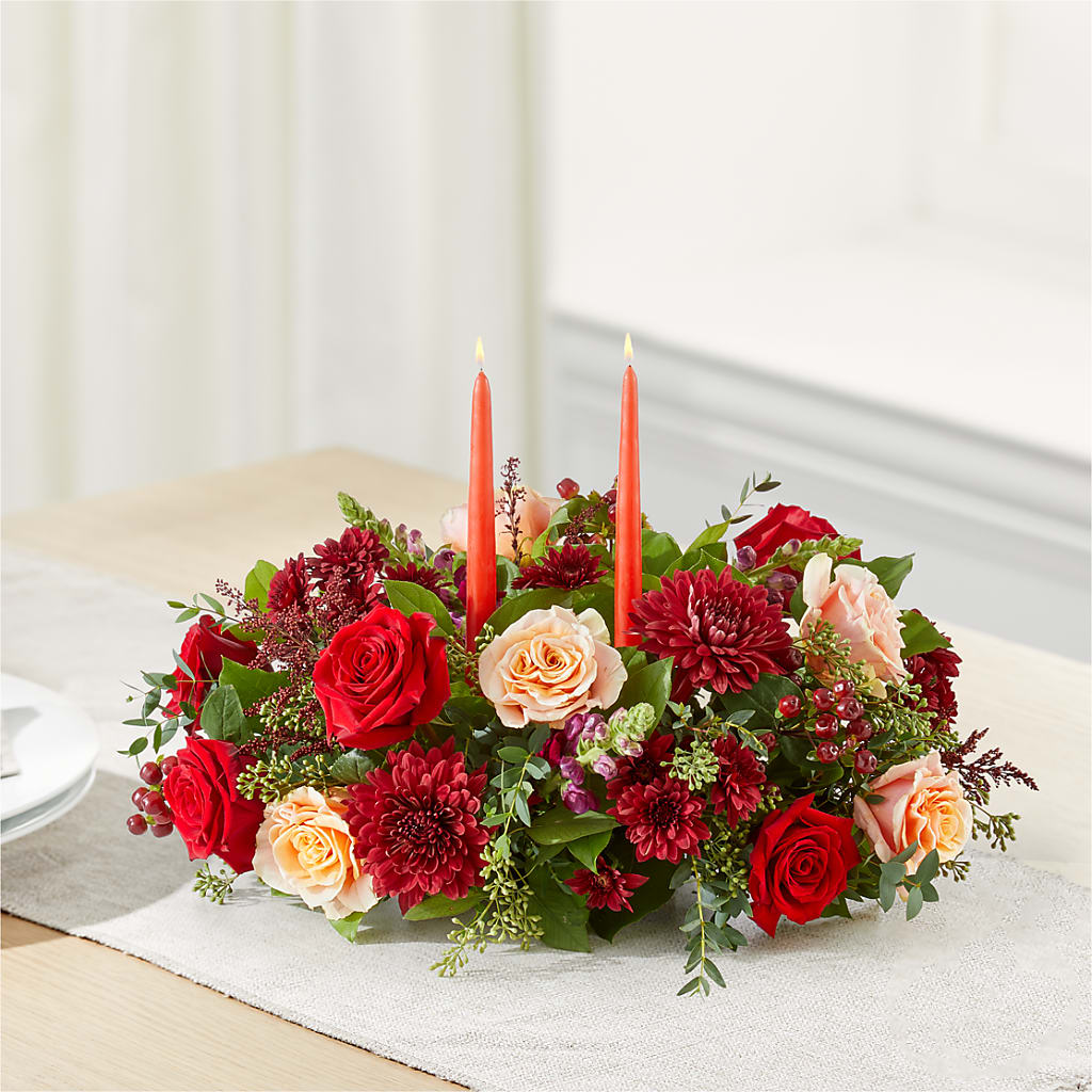 Most Thankful Centerpiece – Serenity Floral, Lake Geneva WI