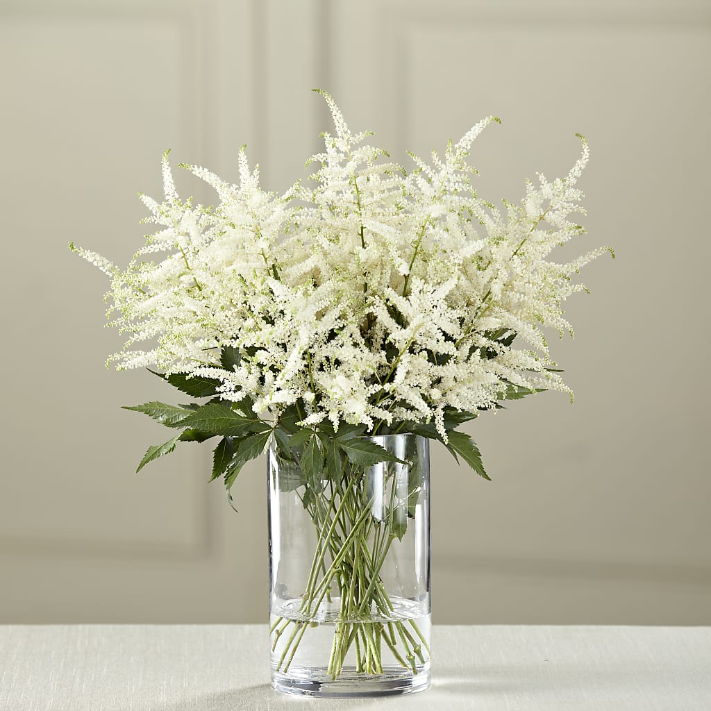 White Astilbe Bouquet – Serenity Floral, Lake Geneva WI
