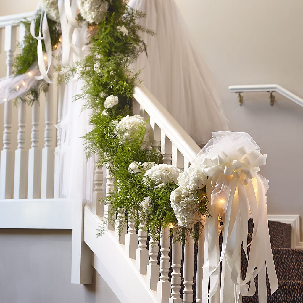 Champagne Dreams Garland – Serenity Floral, Lake Geneva WI