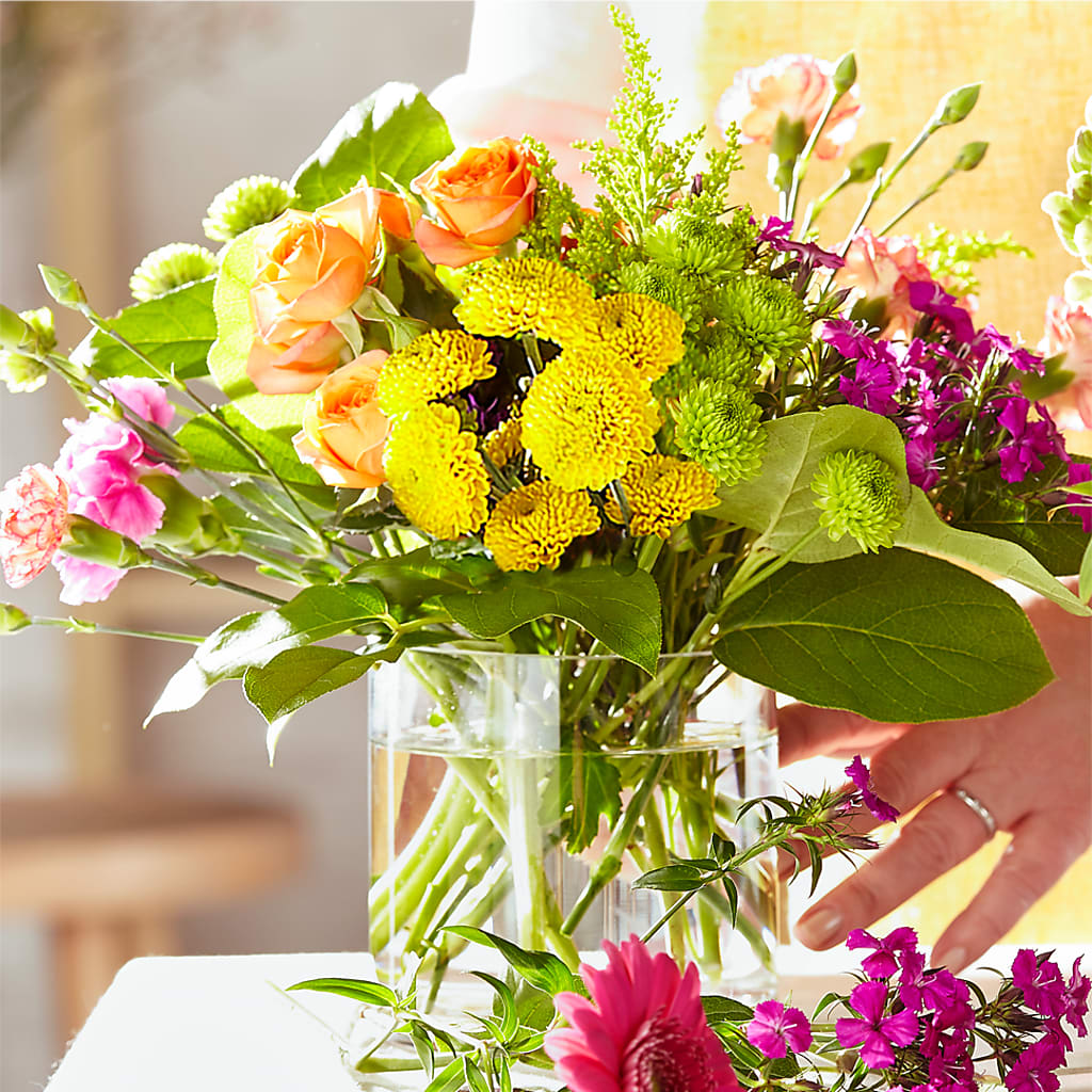 Bold & Bright – A Florist Original –  Serenity Floral, Lake Geneva WI