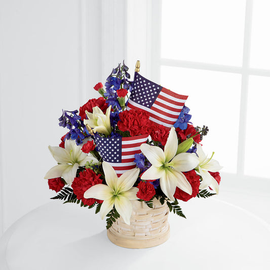 American Glory Bouquet –  Serenity Floral, Lake Geneva WI