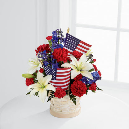 American Glory Bouquet –  Serenity Floral, Lake Geneva WI