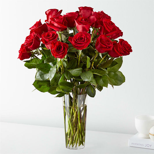 Long Stem Red Rose Bouquet –  Serenity Floral, Lake Geneva WI