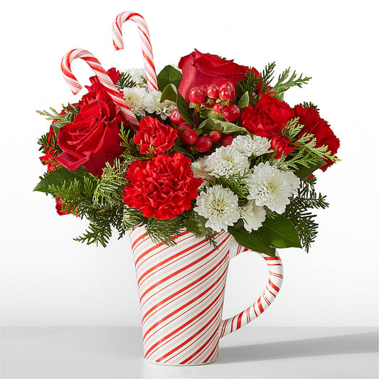 Peppermint Swirl Mug –  Serenity Floral, Lake Geneva WI