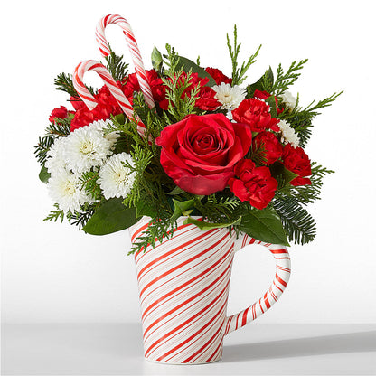 Peppermint Swirl Mug –  Serenity Floral, Lake Geneva WI