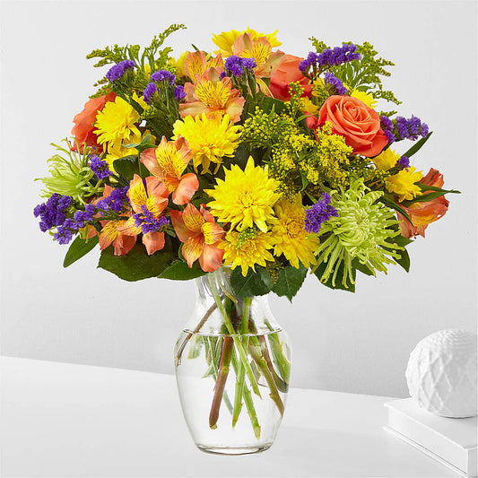 Marmalade Skies Bouquet –  Serenity Floral, Lake Geneva WI