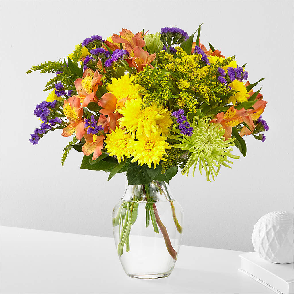 Marmalade Skies Bouquet –  Serenity Floral, Lake Geneva WI
