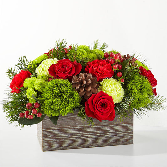 Bundled Up Bouquet –  Serenity Floral, Lake Geneva WI
