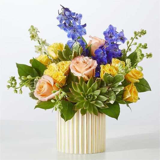 Cobalt Reverie Bouquet –  Serenity Floral, Lake Geneva WI