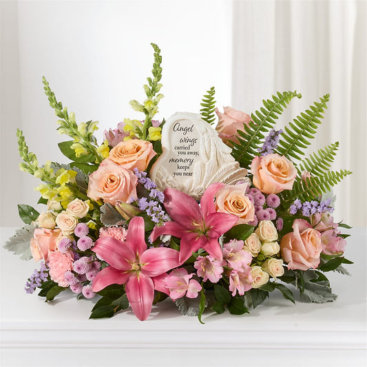 Gentle Light Arrangement –  Serenity Floral, Lake Geneva WI