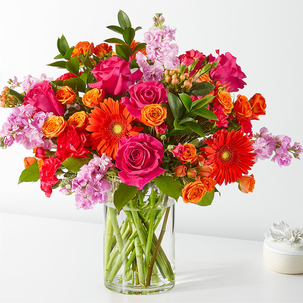 Fiesta Bouquet –  Serenity Floral, Lake Geneva WI