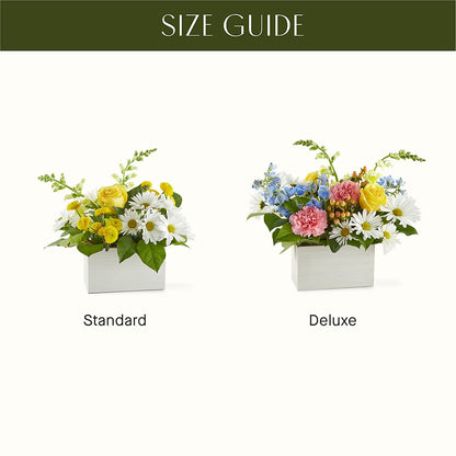 Sun Salutation Box Bouquet –  Serenity Floral, Lake Geneva WI