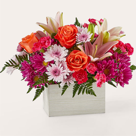 Light of My Life Box Bouquet –  Serenity Floral, Lake Geneva WI