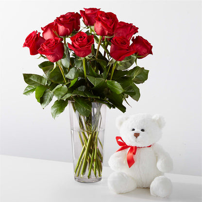 Romantic Long Stem Red Rose Bouquet Bundles –  Serenity Floral, Lake Geneva WI