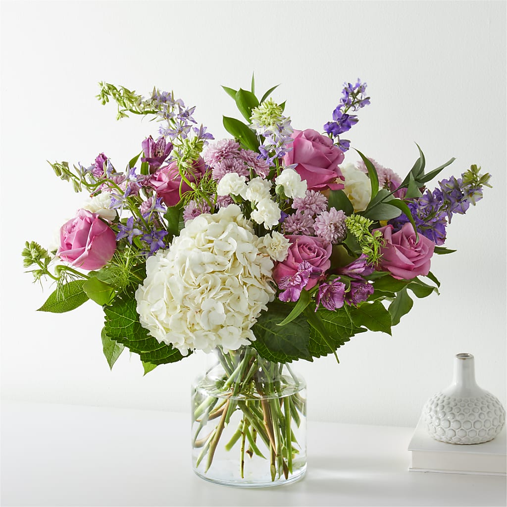 Violet Caress Bouquet –  Serenity Floral, Lake Geneva WI