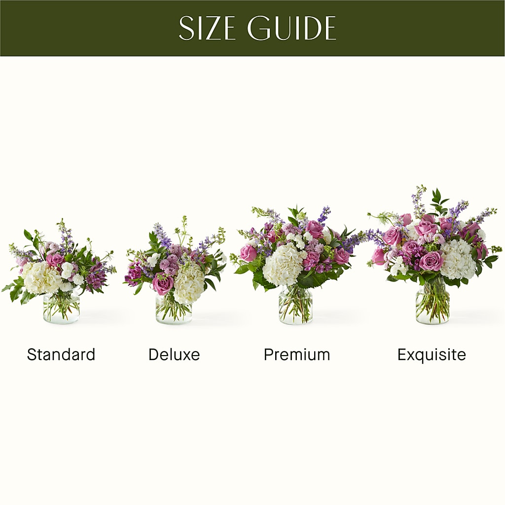 Violet Caress Bouquet –  Serenity Floral, Lake Geneva WI