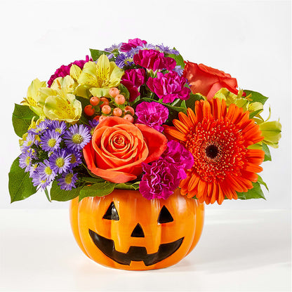 Tricks & Treats Pumpkin –  Serenity Floral, Lake Geneva WI