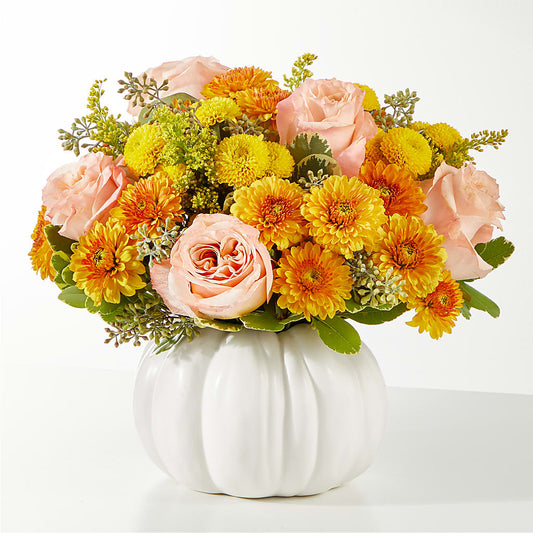 Peachy Pumpkin –  Serenity Floral, Lake Geneva WI