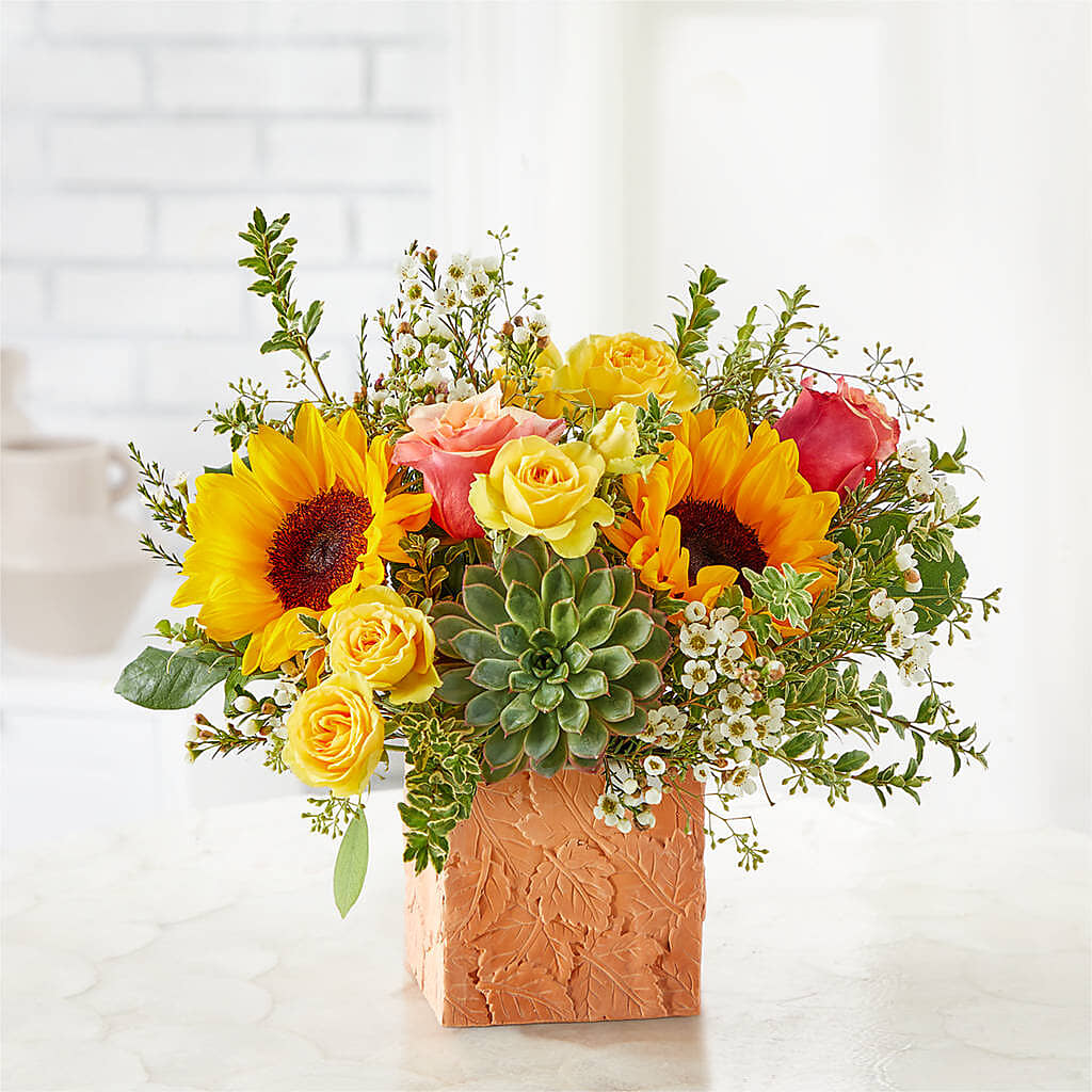Sunflower Season Bouquet –  Serenity Floral, Lake Geneva WI
