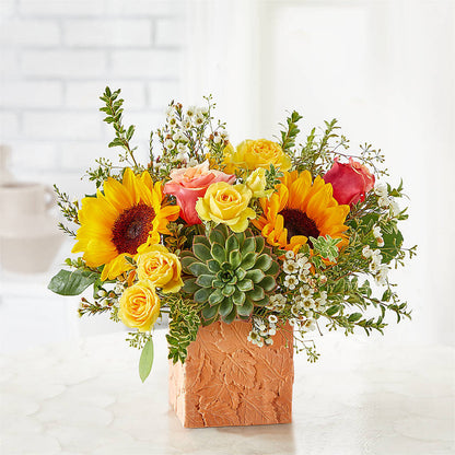 Sunflower Season Bouquet –  Serenity Floral, Lake Geneva WI