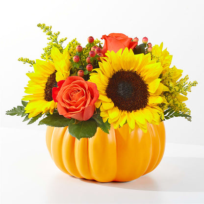 Pick of the Patch Pumpkin Bouquet –  Serenity Floral, Lake Geneva WI