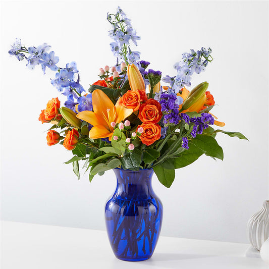 Radiant Citrus Bouquet –  Serenity Floral, Lake Geneva WI