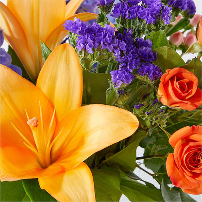 Radiant Citrus Bouquet –  Serenity Floral, Lake Geneva WI