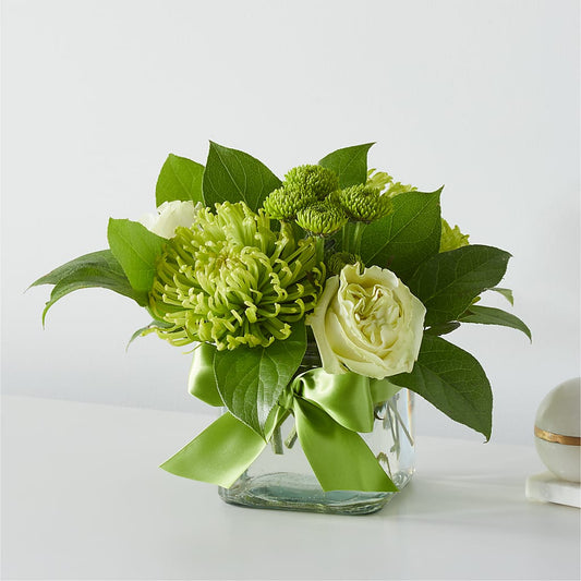 Emerald Forest Bouquet –  Serenity Floral, Lake Geneva WI