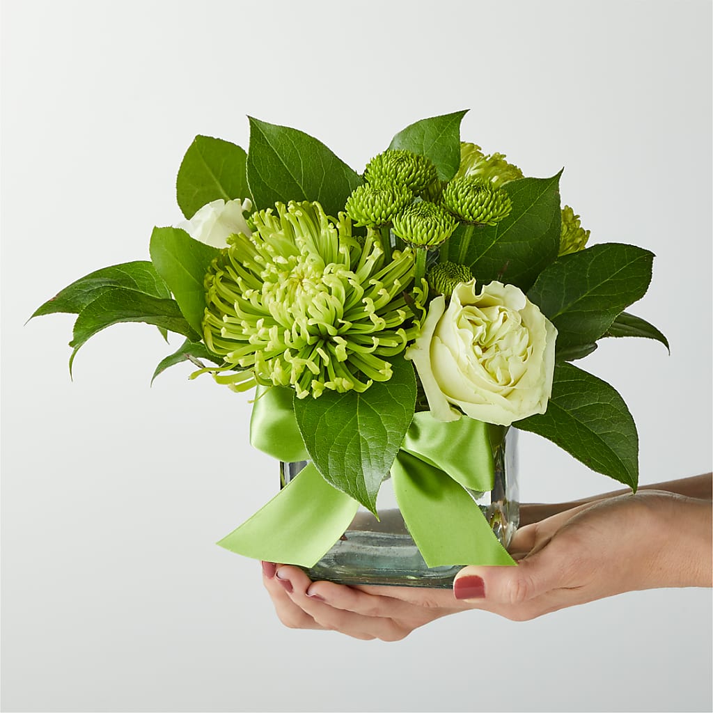 Emerald Forest Bouquet –  Serenity Floral, Lake Geneva WI