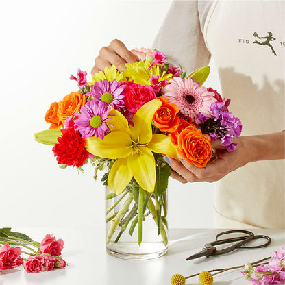 Cue the Confetti - A Florist Original –  Serenity Floral, Lake Geneva WI