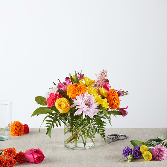 Feast of Color – A Florist Original –  Serenity Floral, Lake Geneva WI