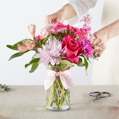 Pink Ribbon - A Florist Original –  Serenity Floral, Lake Geneva WI