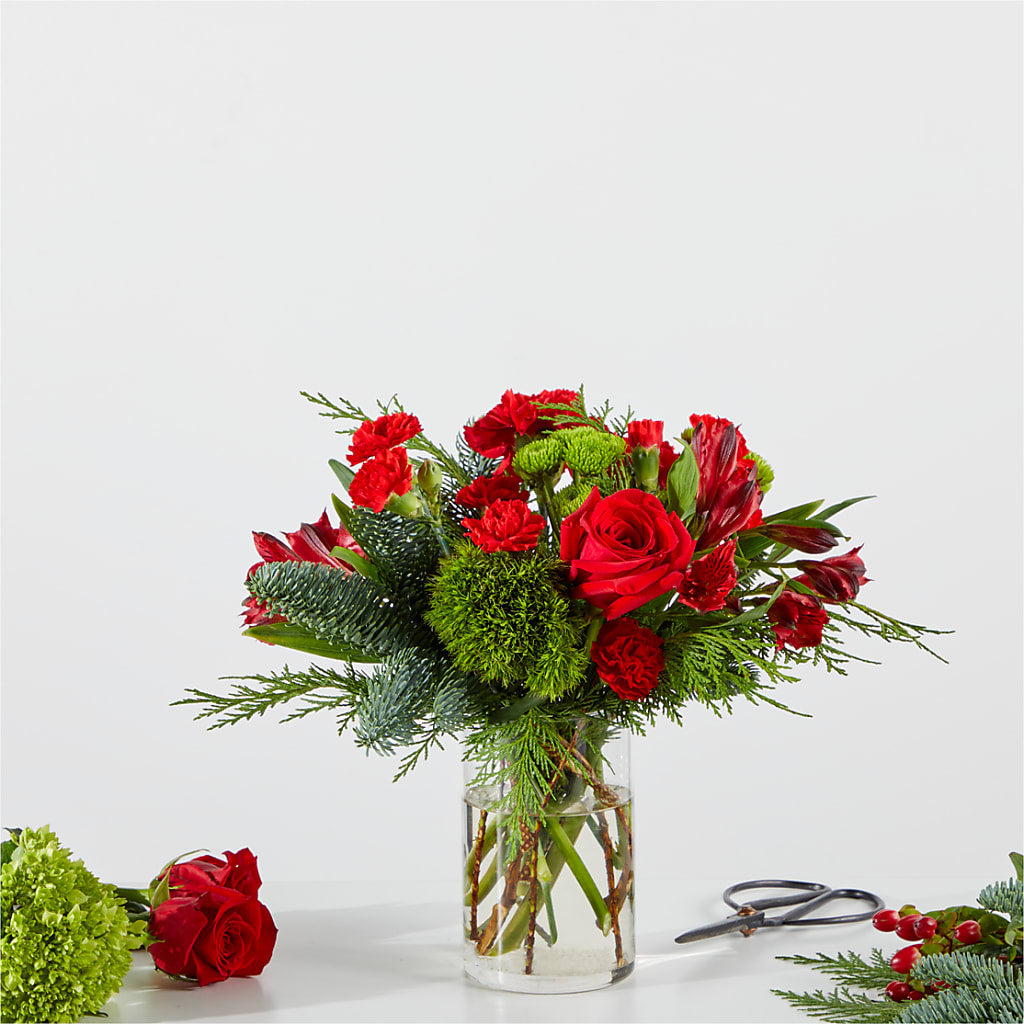 Merry Moment Bouquet – A Florist Original –  Serenity Floral, Lake Geneva WI