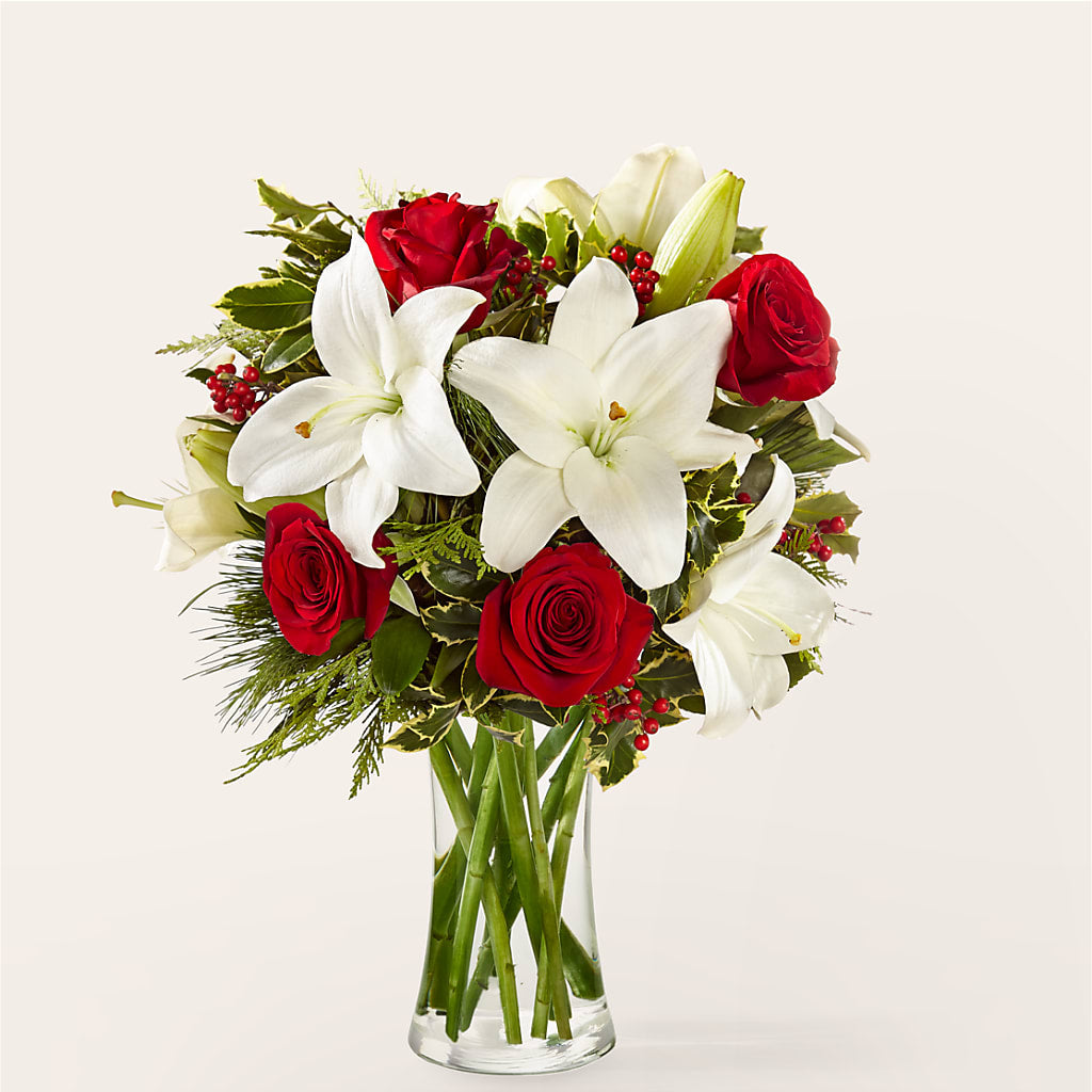 Sparkling Snowflakes Bouquet –  Serenity Floral, Lake Geneva WI