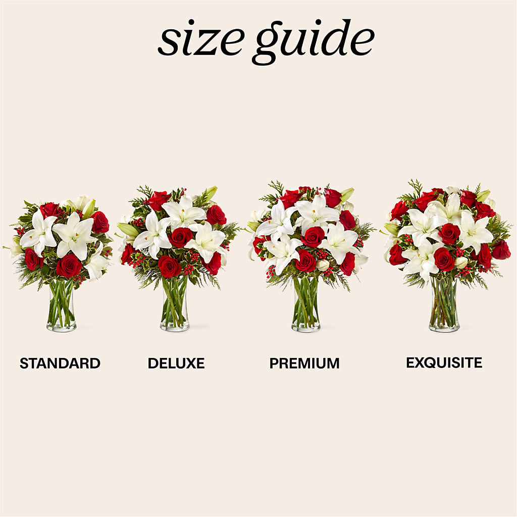 Sparkling Snowflakes Bouquet –  Serenity Floral, Lake Geneva WI