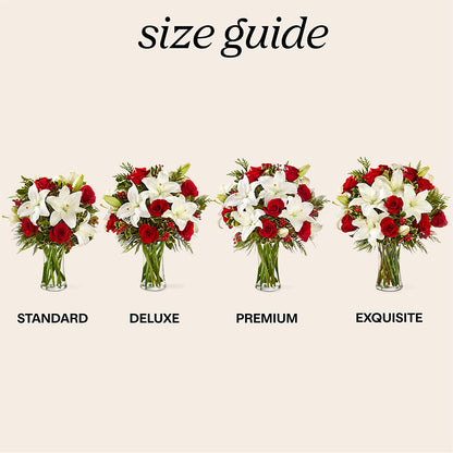 Sparkling Snowflakes Bouquet –  Serenity Floral, Lake Geneva WI